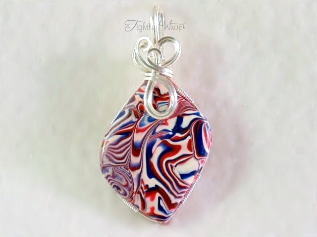 "Acid Freedom" Pendant (Sterling Silver-filled Wire)