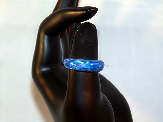 Dark Blue Thomsite Ring (Size 7 1/2)
