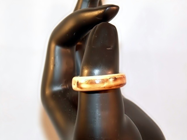 "Burnout" Thomsite Ring (Size 8 1/2)