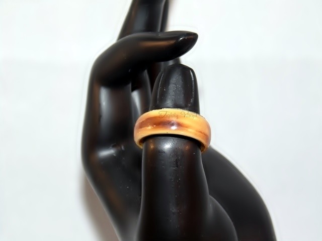 "Burnout" Thomsite Ring (Size 7)
