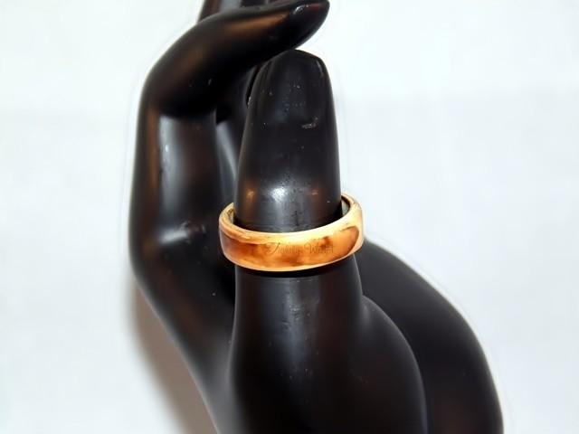 "Burnout" Thomsite Ring (Size 9 1/2)