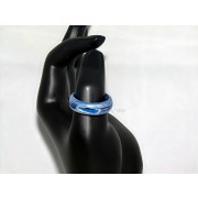 Black and Blue Thomsite Ring (Size 10)