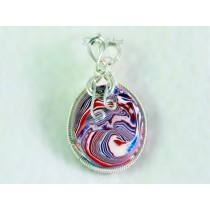 "Acid Freedom" Pendant (Sterling Silver-filled Wire)
