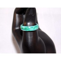 Green and Blue Thomsite Ring (Size 8 1/2)