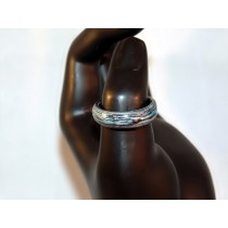 Brown and Blue Thomsite Ring (Size 9)